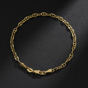 Pulsera Escalera G (Estilo Ancla/Gucci) de 19.5cm